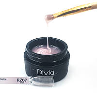 Divia - Гель моделюючий "Radiant/Zero" Di1100 (RZ07 - Pink), 14мл
