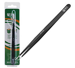 Пінцет BEST прямий ESD-728 антистатичний гострий лабораторний