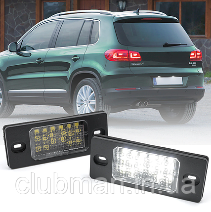 LED підсвітка номера для VW (Фольксваген) Golf 4/5 Variant, Tiguan, Touareg, Bora, Passat B5.5 Variant, фото 1