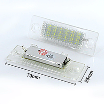 LED підсвітка номера для VW (Фольксваген) Golf 5+ Passat B6 variant Jetta 5 Transporter T5 Caddy 3 Touran, фото 4