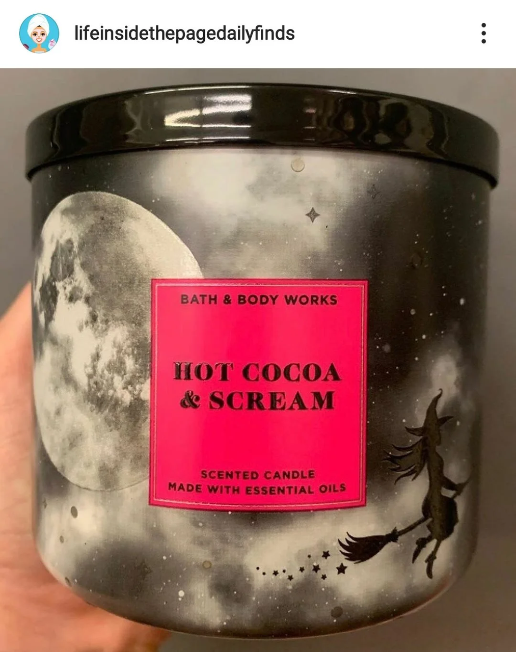 Hot cocoa and cream ароматизована свічка оригінал від Bath and Body Works