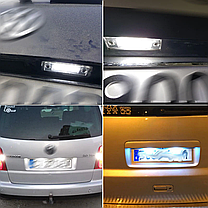 LED підсвітка номера для SKODA (Шкода) SuperB 2002-2008, фото 2