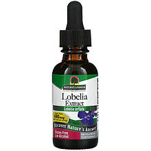 Лобелія Nature's Answer "Lobelia Extract" екстракт для дихальної системи, 240 мг (30 мл)