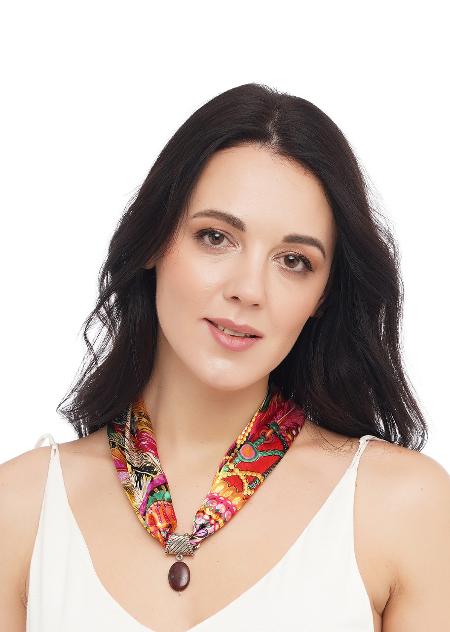 Стильне жіноче кольє My Scarf, стильний чокер, фото 1