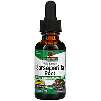 Корень сарсапареля Nature's Answer "Sarsaparilla Root" экстракт смилакса без спирта, 2000 мг (30 мл)