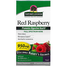 Малина Nature's Answer "Red Raspberry" 950 мг (90 капсул)