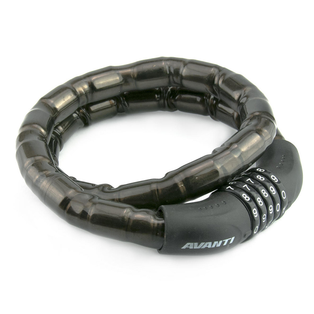 Замок велосипедний Avanti AGL-712 (22x1000) Кодовий, броньований, фото 1