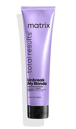 Matrix Unbreak My Blonde Відновлювальний незмивний засіб для м'якості та блиску., фото 1