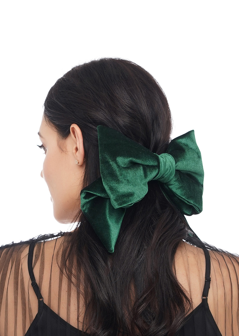 Великий оксамитовий бант. Luxury аксесуар для волосся., фото 1