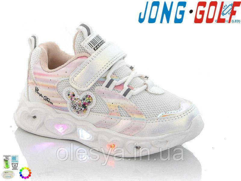 Барвисті кросівки Jong Golf 10600 з Led-підсвіткою підошви розміри — 27, фото 1