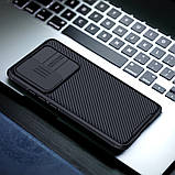 Захисний чехол Nillkin для Xiaomi 12 / 12X (CamShield Pro Case) Black із захистом камери, фото 7
