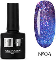 Гель-лак для нігтів Andi Prof Cat Rain, 8 мл №04