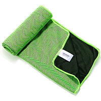 Рушник для спортзалу бамбуковий WK Sport towel WT-TW01 (90x30cm, Cooling Effect). Green