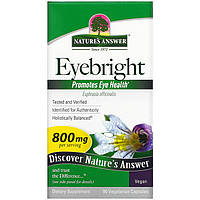 Очанка Nature's Answer "Eyebright" для поліпшення зору, 800 мг (90 капсул)