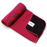 Рушник для спортзалу бамбуковий WK Sport towel WT-TW01 (90x30cm, Cooling Effect). Pink