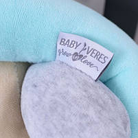 Захист в ліжечко Бампер-коса Baby Veres Blue Grey 120х15 см, фото 3