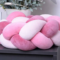 Захист в ліжечко Бампер-коса Baby Veres Pink Gradient 120х15 см, фото 3