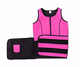 Топ-корсет для схуднення з ефектом сауни Hot Sweat Body Vest, фото 3