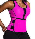 Топ-корсет для схуднення з ефектом сауни Hot Sweat Body Vest, фото 4