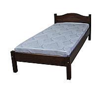 Ліжко односпальне дерев'яне Л-104 90х200 Скіф Горіх