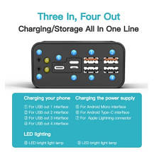 Зовнішній акумулятор Power Bank AS5W 50000mAh, фото 3