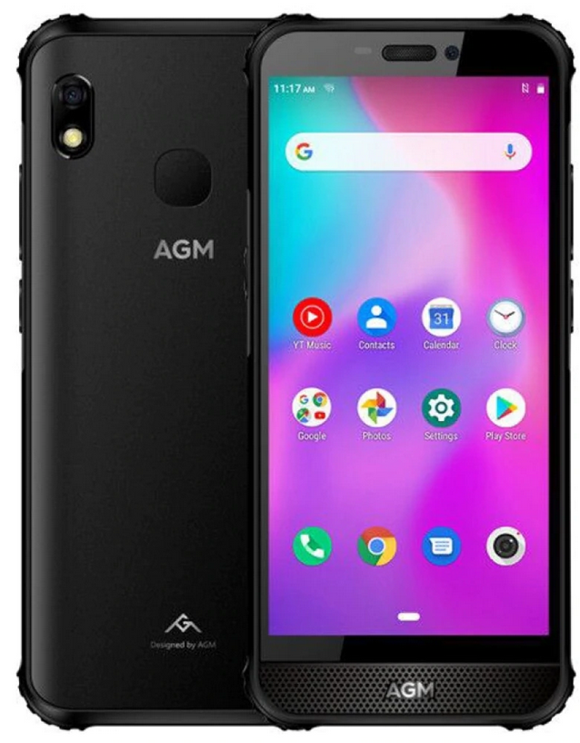 AGM A10 5.7" 4GB RAM 64GB ROM 4400мАч 13MP NFC IP68 IP69K Android9 Black