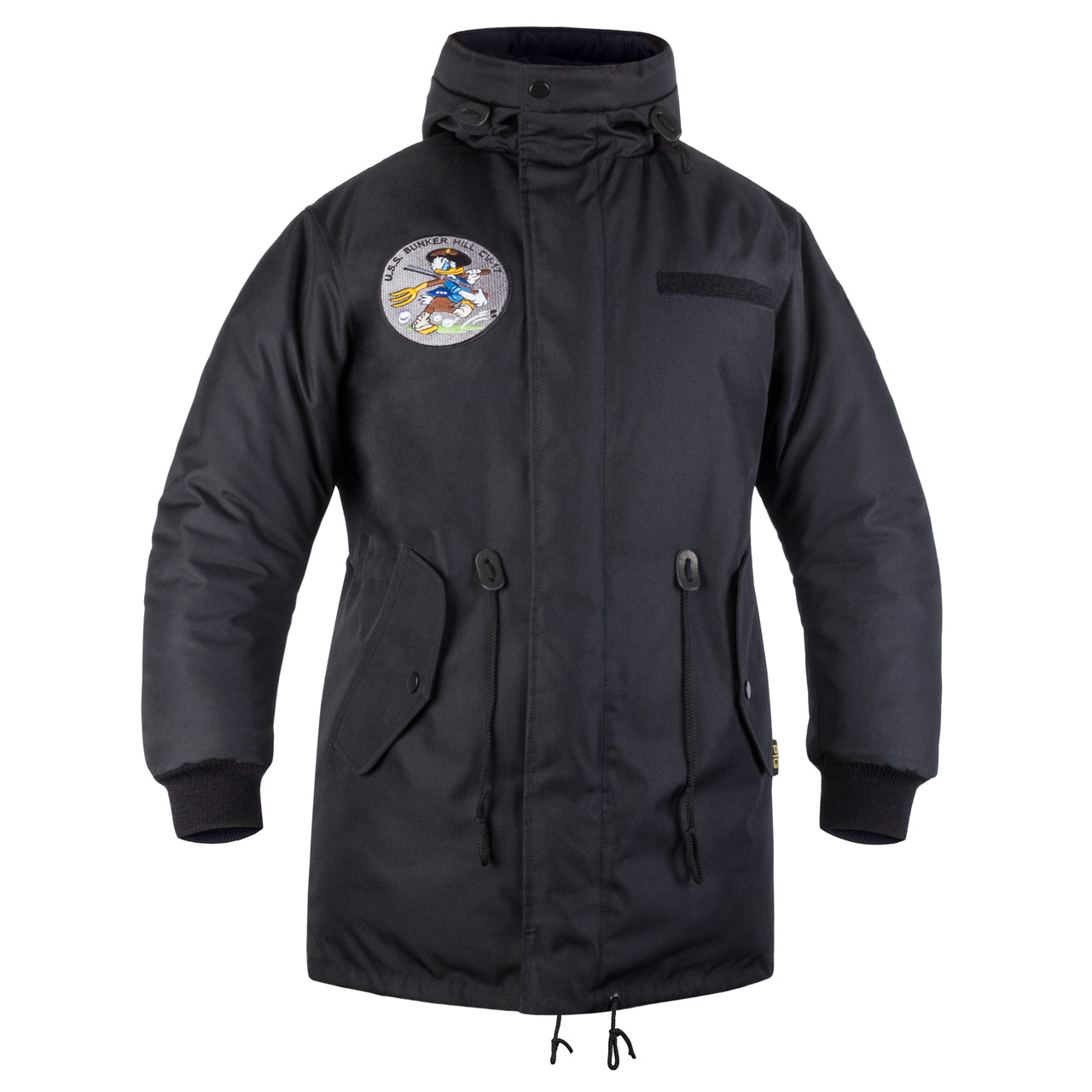 Куртка парка зимова P1G-Tac® M-51 Navy (Fishtail Parka) - Combat Black