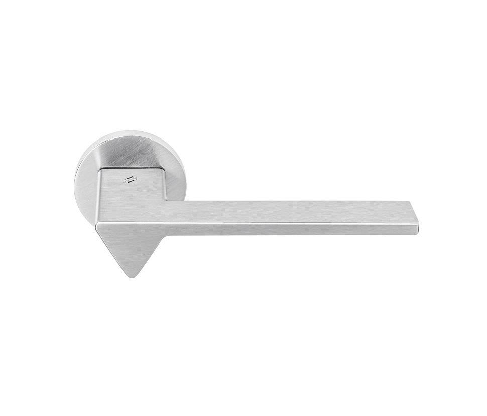 Дверна ручка на розетці Colombo Ama MF 11 CM Хром матовий