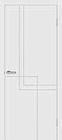 Міжкімнатні двері ОМіС Геометрія 05 білий silk matt
