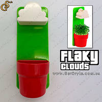 Цветочный горшок Домашний Дождик Flaky Clouds 18 х 7 см