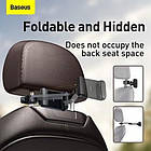 Тримач для телефону на підголовник Baseus Back seat Vehicle Phone Hook black, фото 4