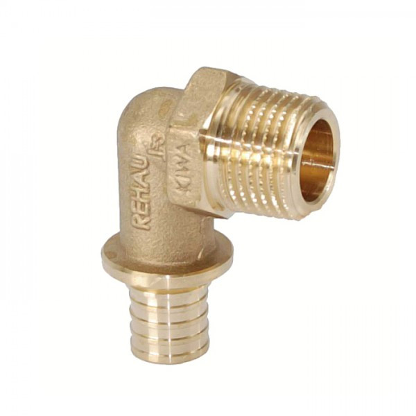 Угольник RAUTITAN переходной с наружной резьбой 20-R 1/2"