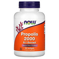 Now Foods, Propolis 2000 (90 капс.), прополис экстракт, прополіс