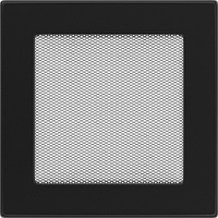 Вентиляционная решетка Kratki для камина черная 17x17