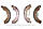 Колодки гальмівні задні Chery Jaggi (Чері Джаги\) S21-3502080., фото 2
