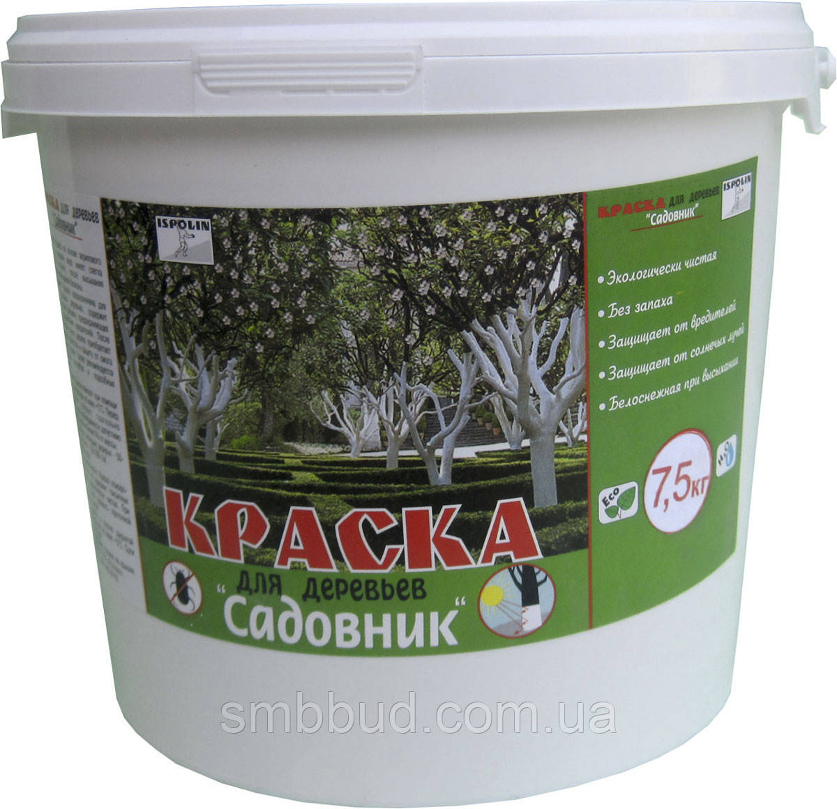 Фарба для дерев 1,4 кг Садівник