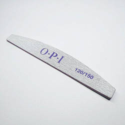 Пилка для ногтей  OPI  120/150 50шт човник - Пилка opi - Пилки для нігтів професійні