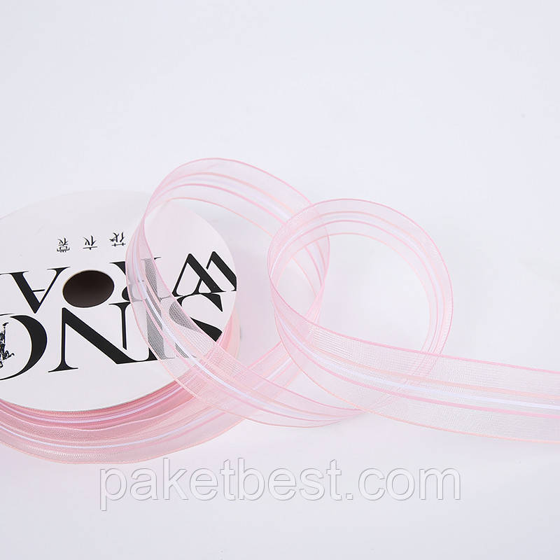 Стрічка Преміум "Органза Люкс" 2,5см/18,3м