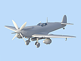 Пластикова модель 1/48 ICM 48060 британський винищувач Spitfire Mk.IXC 'Beer Delivery', фото 11