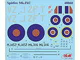 Пластикова модель 1/48 ICM 48060 британський винищувач Spitfire Mk.IXC 'Beer Delivery', фото 10