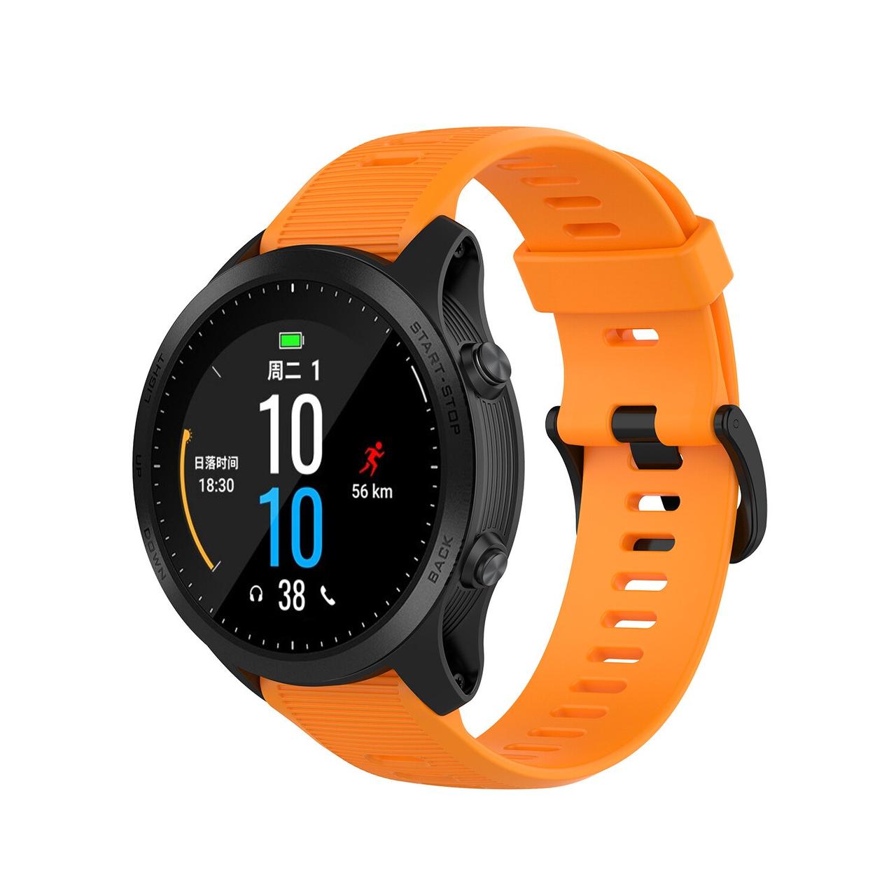 Ремінець для Garmin Forerunner 935/ 945/ Fenix 5, 5 Plus (помаранчевий)
