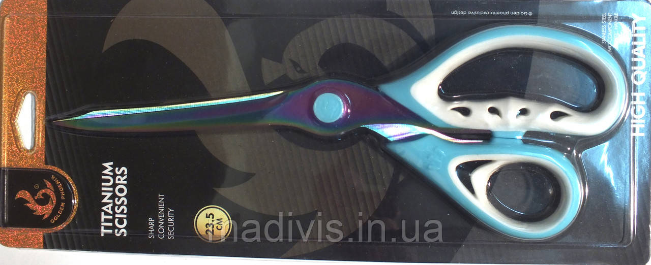 Ножницы портновские для кройки и шитья Titanium Scissors, 23,5 см.. - фото 2 - id-p1568221028