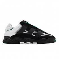 Кросівки Adidas Niteball Core Black Cloud White Green Sub, фото 2