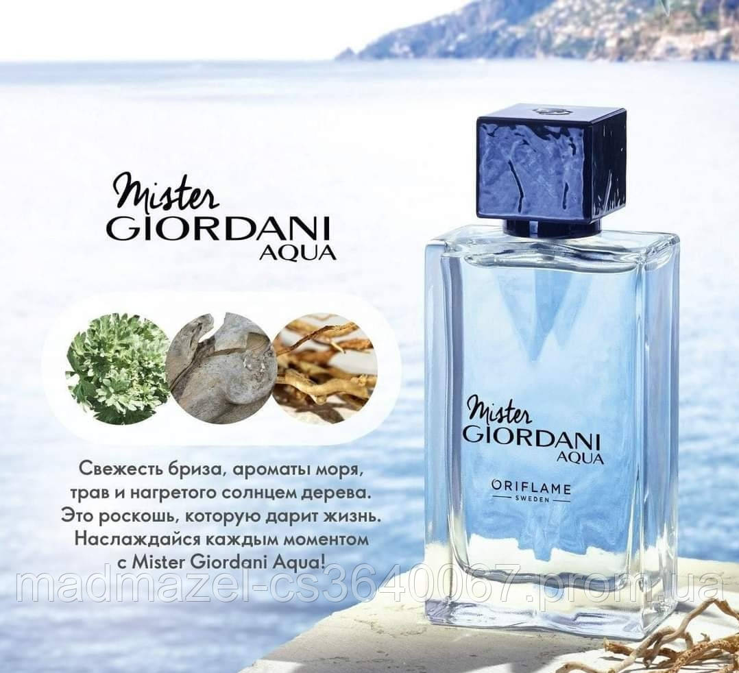 Giordani Eau De Toilette Perfume Mister Giordani Oriflame Oriflame