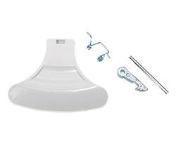Ручка дверей люка для пральної машини Ariston, Indesit - C00096865 / 139AR29