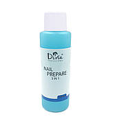 Рідина для підготовки нігтів Divia Prepare Nail 3in1 Di931, 100ml