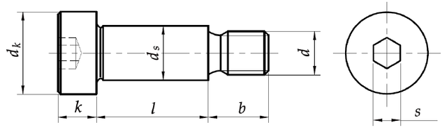 Чертеж, винта, М8, ISO, 7379, ГОСТ, 28962-91, DIN, 9841