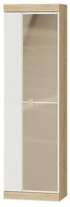 Шафа 2Д з дзеркалом 600 Соната 2050х600х380мм Еверест, фото 1