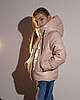Модні куртки для дівчаток дитячі розмір 140-158, фото 6