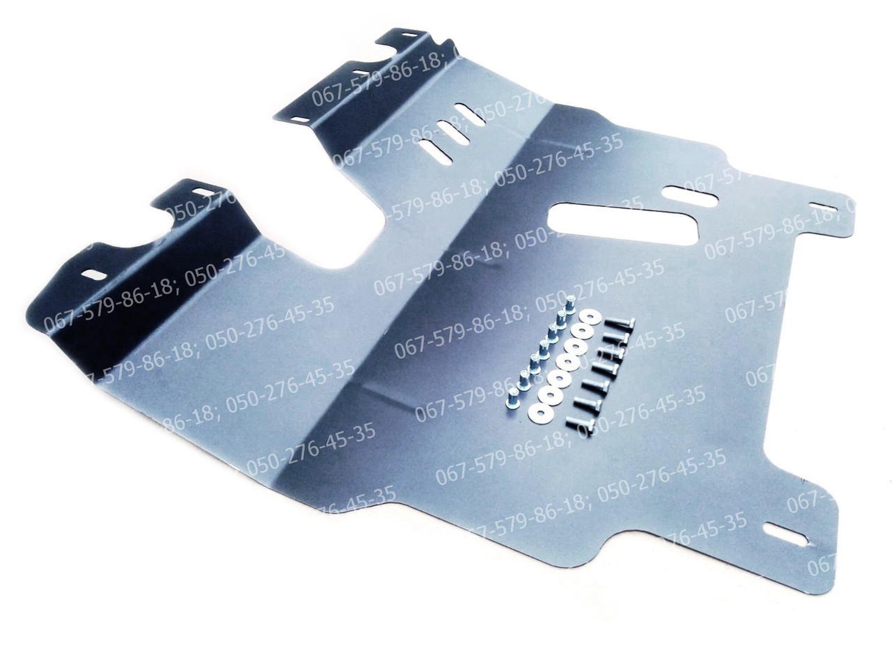 Захист двигуна і КПП Міцубісі Аутлендер / Mitsubishi Outlander 1 (2003-2006), сталь 2 мм, арт. 263, ЩИТ